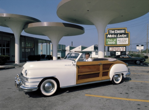 Bill Owens - A car with a vintage